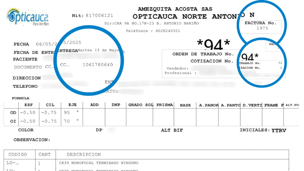 Servicios OptiCauca | Tu Óptica #1 en el Cauca OptiCauca | Tu Óptica #1 en el Cauca Servicios